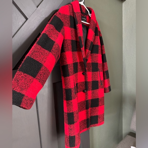 Lucky Brand Buffalo Check Coat - Picture 3 of 7